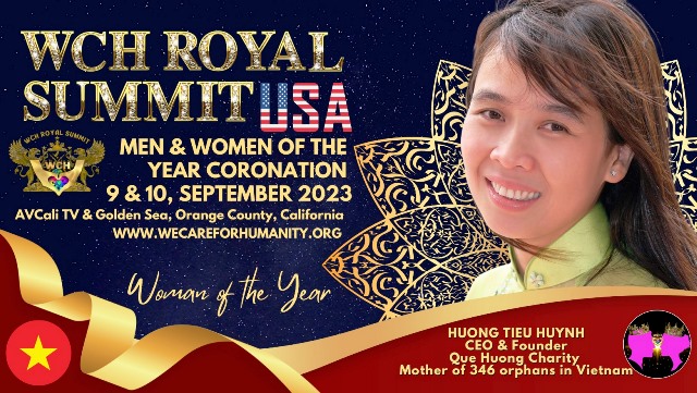 MẸ HUỲNH TIỂU HƯƠNG LÀ NGƯỜI PHỤ NỮ CỦA NĂM TẠI HOA KỲ